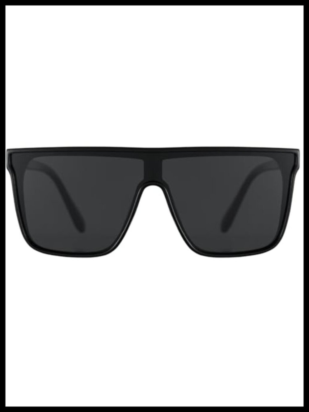 Oversized Square Polarized Sunglasses UV400 Protection Women
